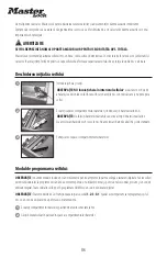 Preview for 86 page of Master Lock MLD08E Instructions For Use Manual