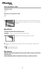 Preview for 90 page of Master Lock MLD08E Instructions For Use Manual