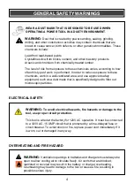 Preview for 4 page of master mechanic 151997 Owner'S Manual