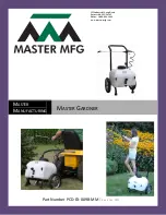 Preview for 1 page of Master MFG PCD-E3-009B-MM MASTER GARDNER Manual