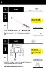 Предварительный просмотр 8 страницы Master MFG Revolt Instructions For Assembly, Operation, Servicing & Storage