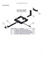 Preview for 3 page of Master MFG SFFK-4060SL-MM Assembly Instructions