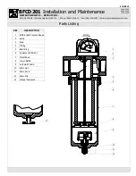 Preview for 2 page of MASTER PNEUMATIC-DETROIT BFCD201 Installation And Maintenance