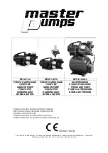 Предварительный просмотр 1 страницы Master Pumps MPXI1102 Original Instructions Manual