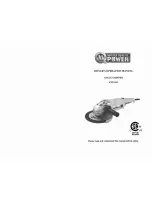 Предварительный просмотр 1 страницы Master Quality Power PT22102 Owner'S Operation Manual