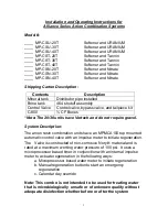 Preview for 3 page of Master Water Conditioning Alliance MP-CSN-20T Installation And Operation Manual