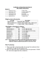 Preview for 3 page of Master Water Conditioning Clarifier MCA Series Installation And Operation Manual