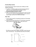 Preview for 8 page of Master Water Conditioning FES-30T Installation And Operation Manual