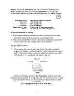 Preview for 4 page of Master Water Conditioning MP-MBA-15T Installation And Operation Manual