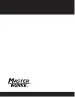 Preview for 11 page of Master WORKS MW110D Operator'S Manual