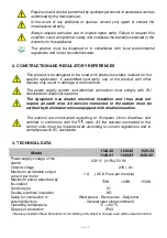 Preview for 5 page of Master 1120.30 Manual For Installation And Use