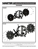 Предварительный просмотр 14 страницы Master 130884199 User'S Manual & Operating Instructions