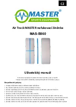 Master Air Track MAS-B860 Setup Manual preview