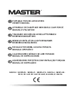 Master B 220CEA Owner'S Manual предпросмотр