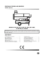 Предварительный просмотр 5 страницы Master B 220CEA Owner'S Manual