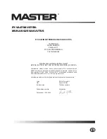 Предварительный просмотр 99 страницы Master B 220CEA Owner'S Manual