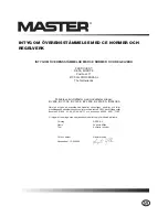 Предварительный просмотр 123 страницы Master B 220CEA Owner'S Manual