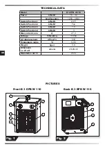 Preview for 2 page of Master B 3 EPB W 110 User And Maintenance Book