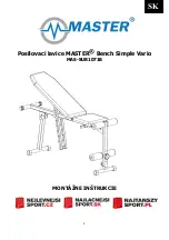 Предварительный просмотр 4 страницы Master Bench Simple Vario User Manual