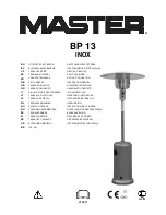Master BP 13 INOX Instruction Manual preview