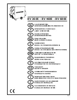 Master BV 360E Instruction Manual предпросмотр