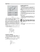 Предварительный просмотр 44 страницы Master BV 360E Instruction Manual