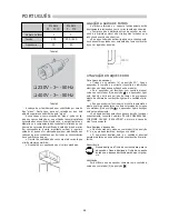 Предварительный просмотр 56 страницы Master BV 360E Instruction Manual