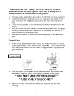 Preview for 4 page of Master CFES-20T Installation And Operating Instructions Manual