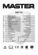 Master DH 711 Operating Manual preview