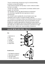 Preview for 11 page of Master DH 711 Operating Manual