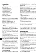 Preview for 59 page of Master DH 720 P User And Maintenance Book