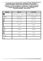 Preview for 2 page of Master DHP 55 User And Maintenance Book