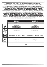 Preview for 2 page of Master EKO 3 User And Maintenance Book