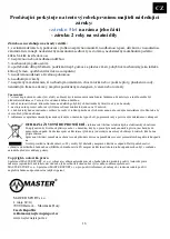 Preview for 16 page of Master ELIPTICAL MASTER E-10 Owner'S Manual