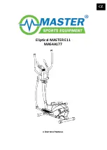 Master Eliptical MASTER E11 Manual preview