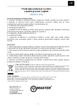 Preview for 10 page of Master Eliptical MASTER E11 Manual