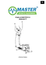 Preview for 11 page of Master Eliptical MASTER E11 Manual