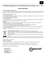 Предварительный просмотр 19 страницы Master Elliptical POWERLAND BA621E User Manual