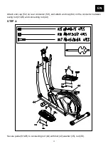 Предварительный просмотр 31 страницы Master Elliptical POWERLAND BA621E User Manual