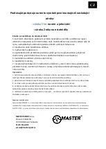 Preview for 14 page of Master F-05 User Manual