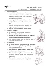 Preview for 4 page of Master FTR100 Operation Manual