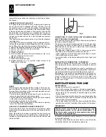 Предварительный просмотр 4 страницы Master GREEN 115 Operation And Maintenance Manual