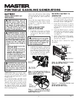 Preview for 8 page of Master Hwi3000a, Mgh3000ga, Mgh3000a, Owner'S Operation And Installation Manual