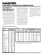 Preview for 10 page of Master Hwi3000a, Mgh3000ga, Mgh3000a, Owner'S Operation And Installation Manual