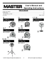 Предварительный просмотр 2 страницы Master MAC-18W-DDF-A User Manual