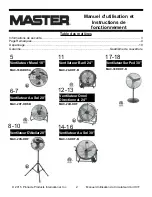 Предварительный просмотр 22 страницы Master MAC-18W-DDF-A User Manual