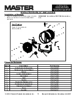 Предварительный просмотр 31 страницы Master MAC-18W-DDF-A User Manual