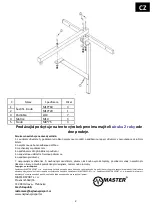 Предварительный просмотр 2 страницы Master MAS-DB023 User Manual