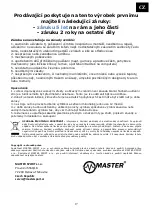 Preview for 18 page of Master MAS-F07 User Manual