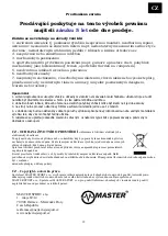 Предварительный просмотр 19 страницы Master MAS-HM6022 User Manual